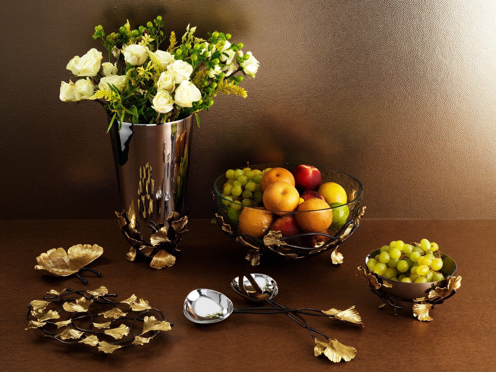 Meet the New Michael Aram Spring Collection: Golden Ginkgo - Michael Aram