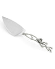 White Orchid Cake Server