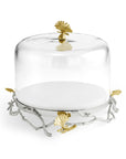 Butterfly Ginkgo Luxe Cake Stand with Dome