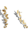 Butterfly Ginkgo 59mm Earrings with Diamonds