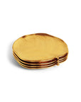 Michael Aram Botanical Leaf Gold Tidbit Plates Set