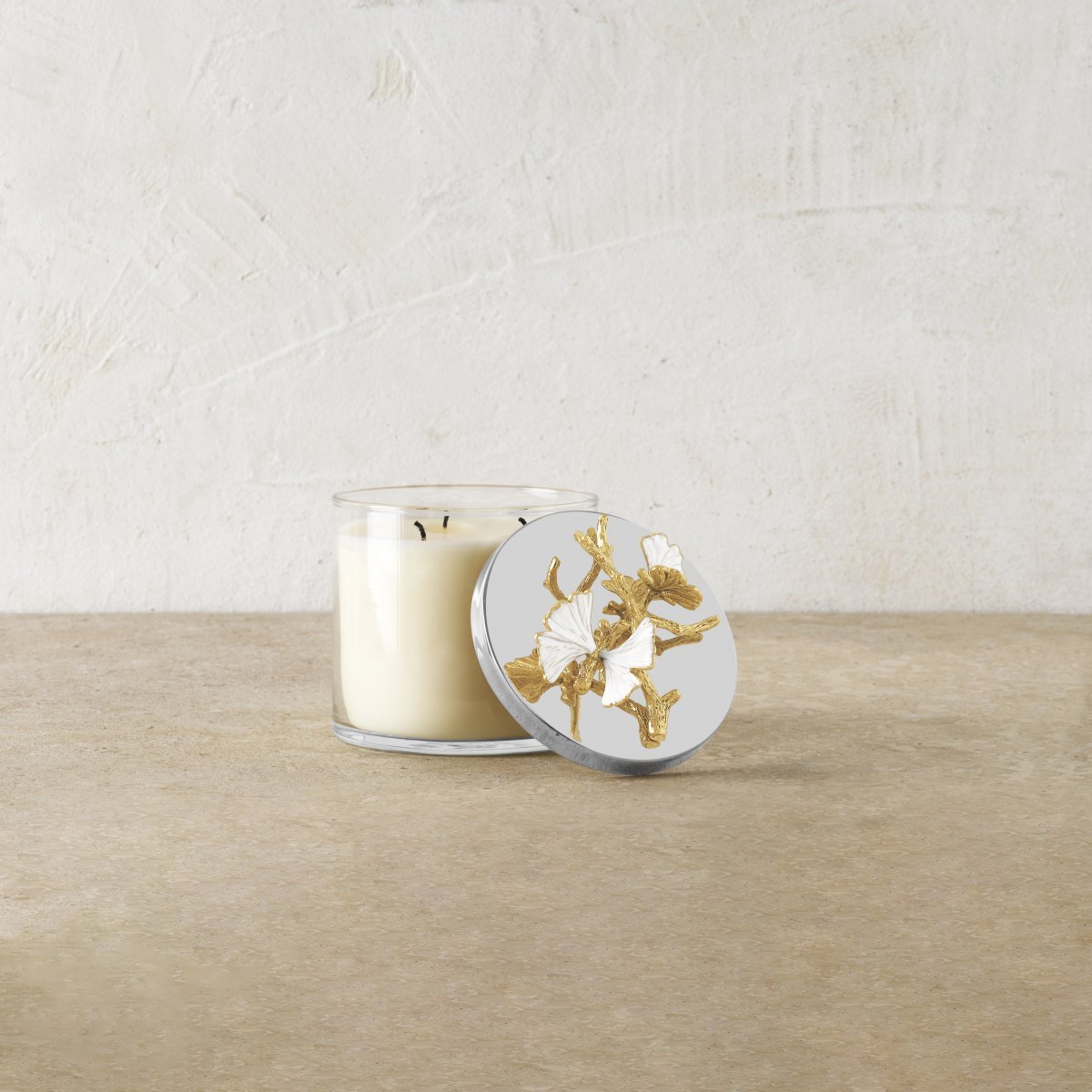 Michael Aram Butterfly Ginkgo Gold Candle