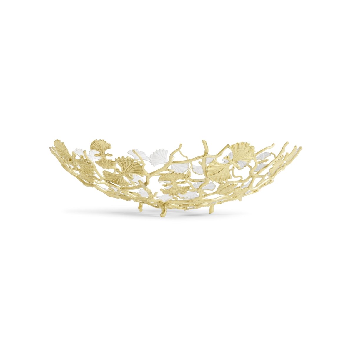 Michael Aram Butterfly Ginkgo Gold Centerpiece Platter