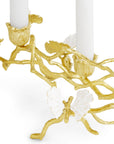 Michael Aram Butterfly Ginkgo Gold Low Candleholders