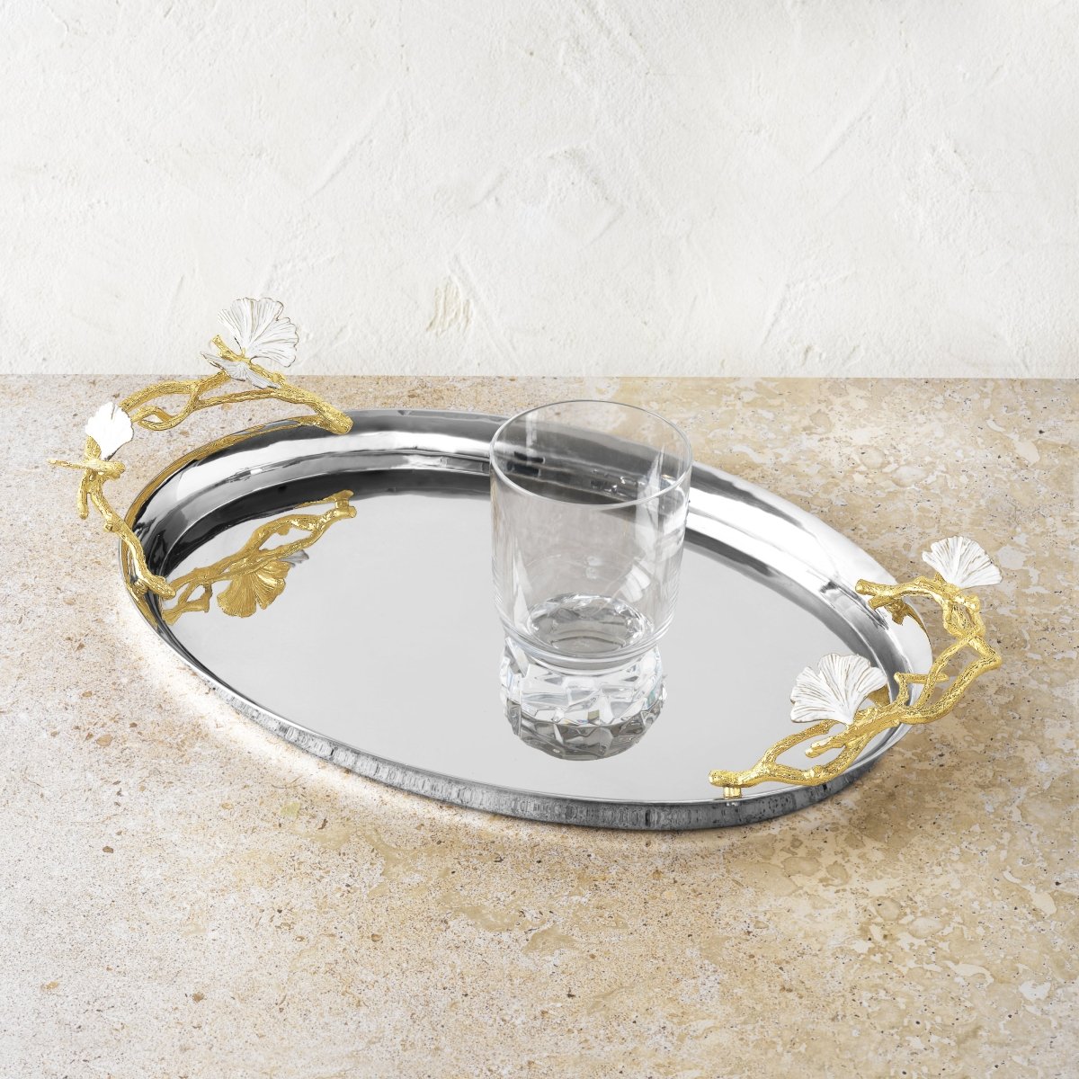 Michael Aram Butterfly Ginkgo Gold Tray