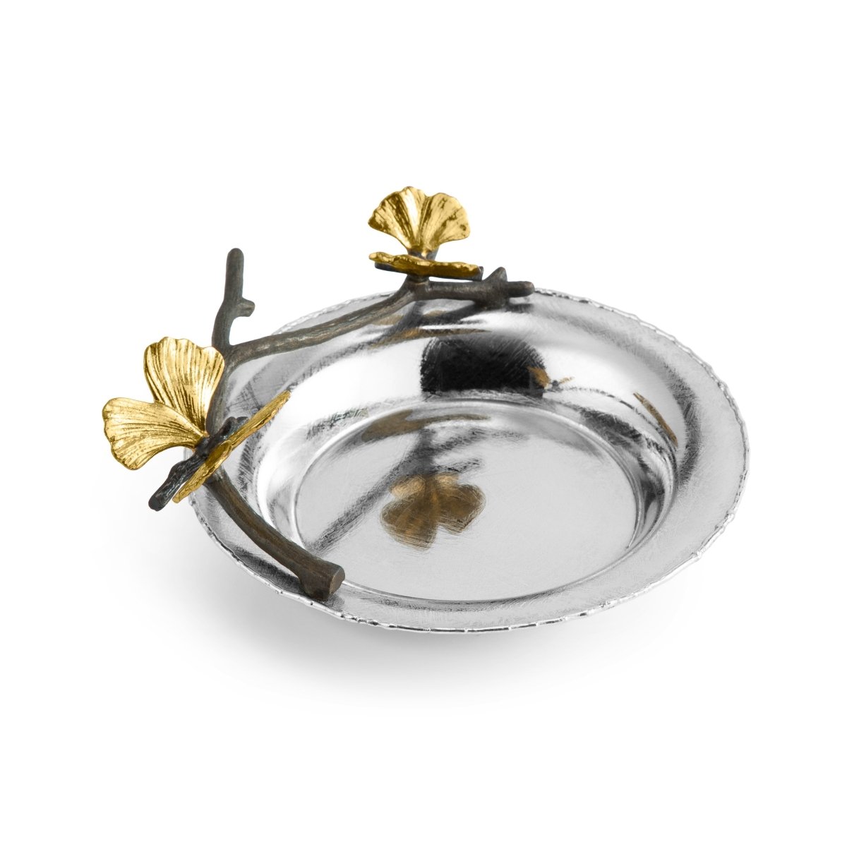 Michael Aram Butterfly Ginkgo Wine Coaster & Stopper