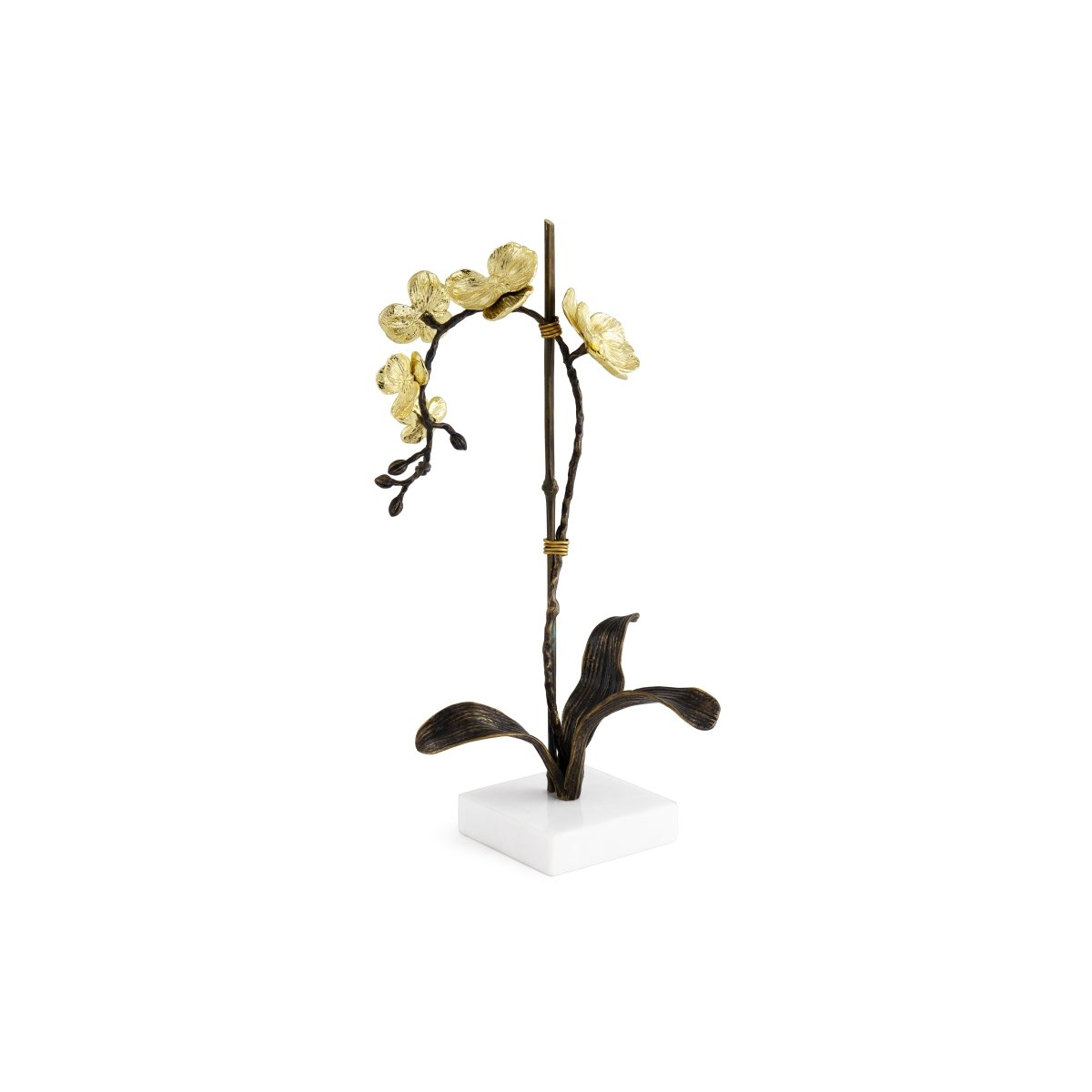 Michael Aram Gold Orchid Stem Sculpture