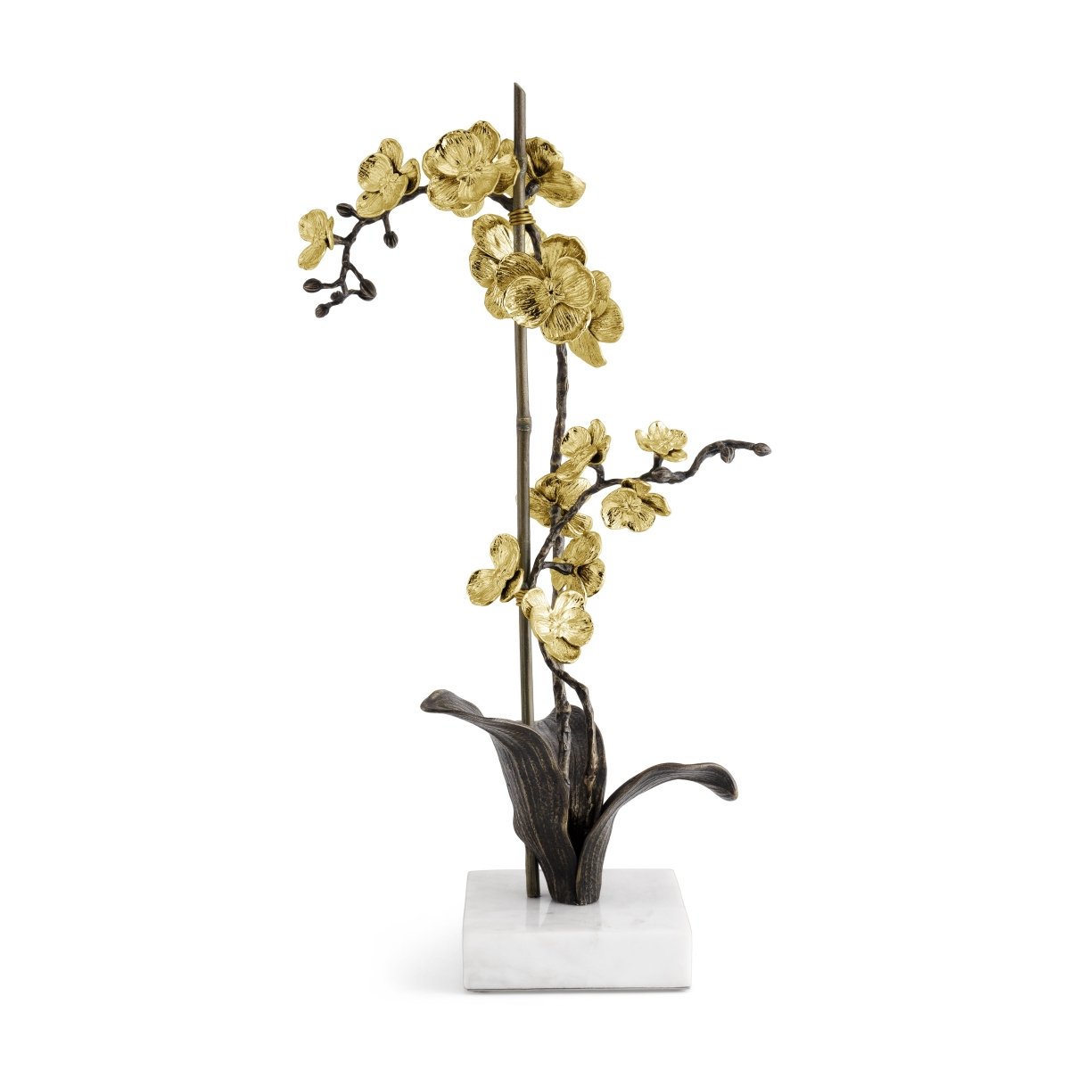 Michael Aram Gold Orchid Stem Sculpture