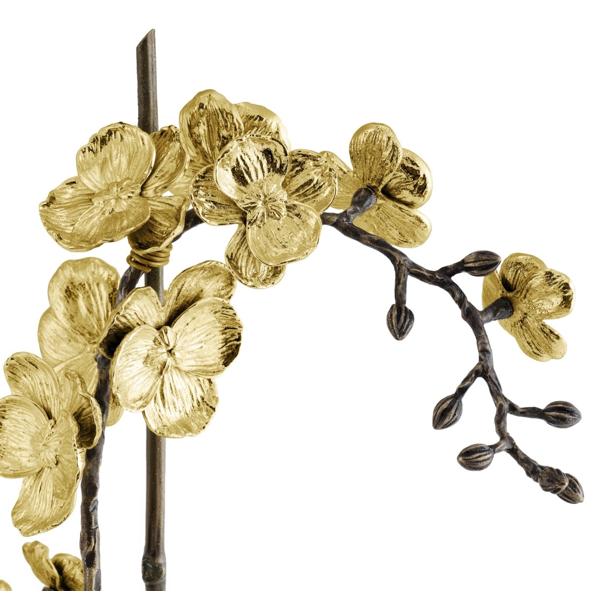 Michael Aram Gold Orchid Stem Sculpture