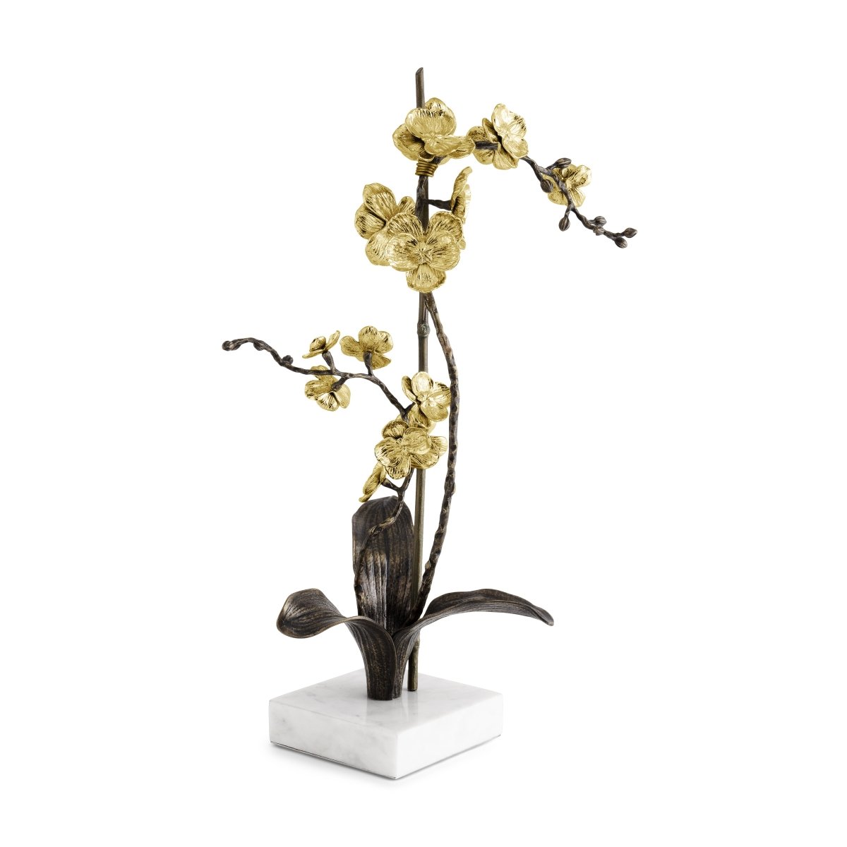 Michael Aram Gold Orchid Stem Sculpture