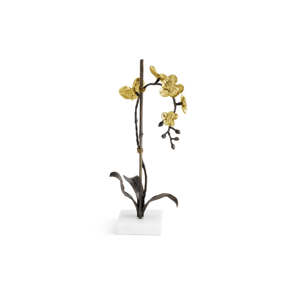 Michael Aram Gold Orchid Stem Sculpture