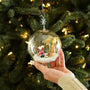 Michael Aram Island Santa Snow Globe Ornament