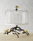 Michael Aram Lovebirds Cake Stand with Dome