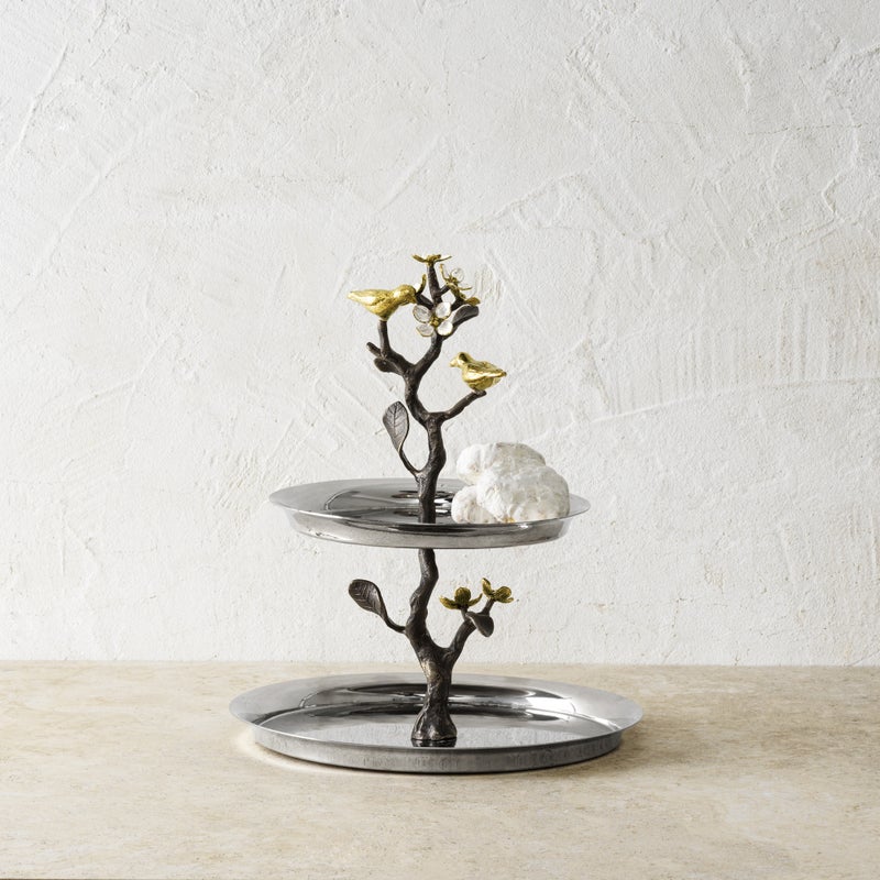 Michael Aram Lovebirds Etagere