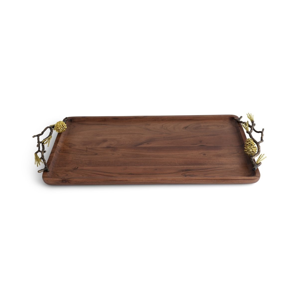 Michael Aram Pine Cone Medium Wood Tray