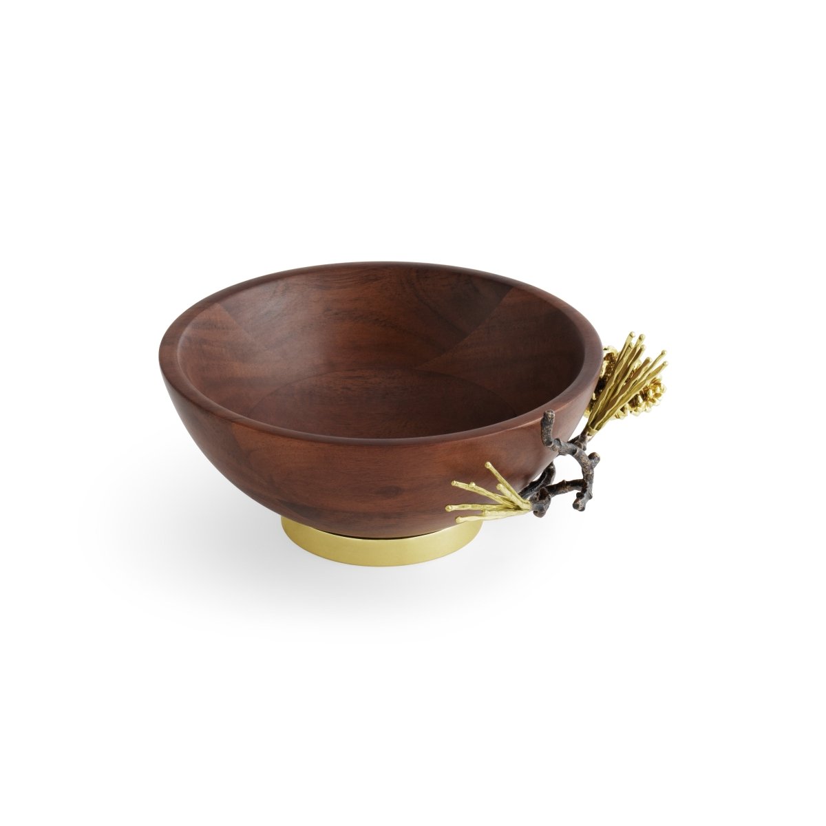 Michael Aram Pine Cone Wood Small Bowl