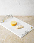 Michael Aram Pomegranate Silver & Gold Cheeseboard & Spreader