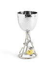 Michael Aram Pomegranate Silver & Gold Kiddish Cup