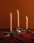 Michael Aram Pomegranate Silver & Gold Low Candleholders