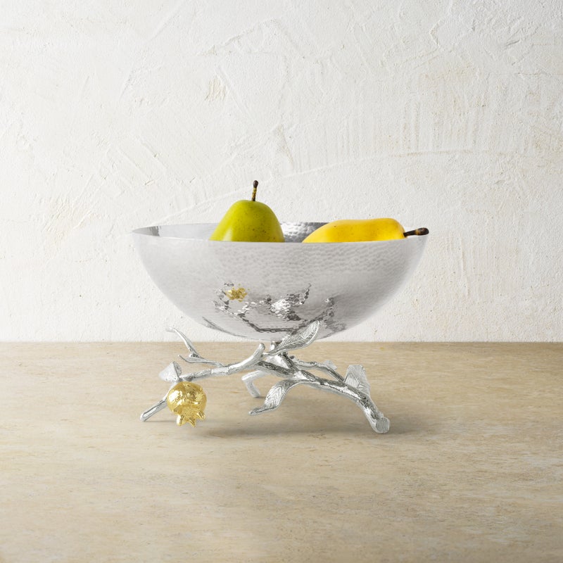 Michael Aram Pomegranate Silver & Gold Small Bowl