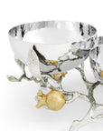 Michael Aram Pomegranate Silver & Gold Triple Bowl