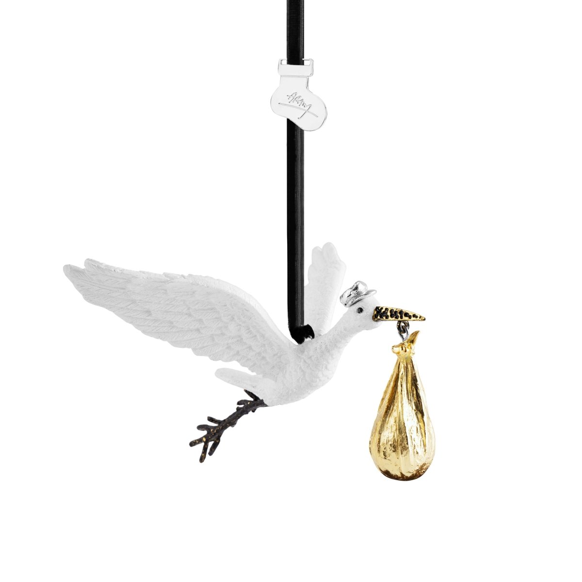 Michael Aram Stork Ornament - Discon