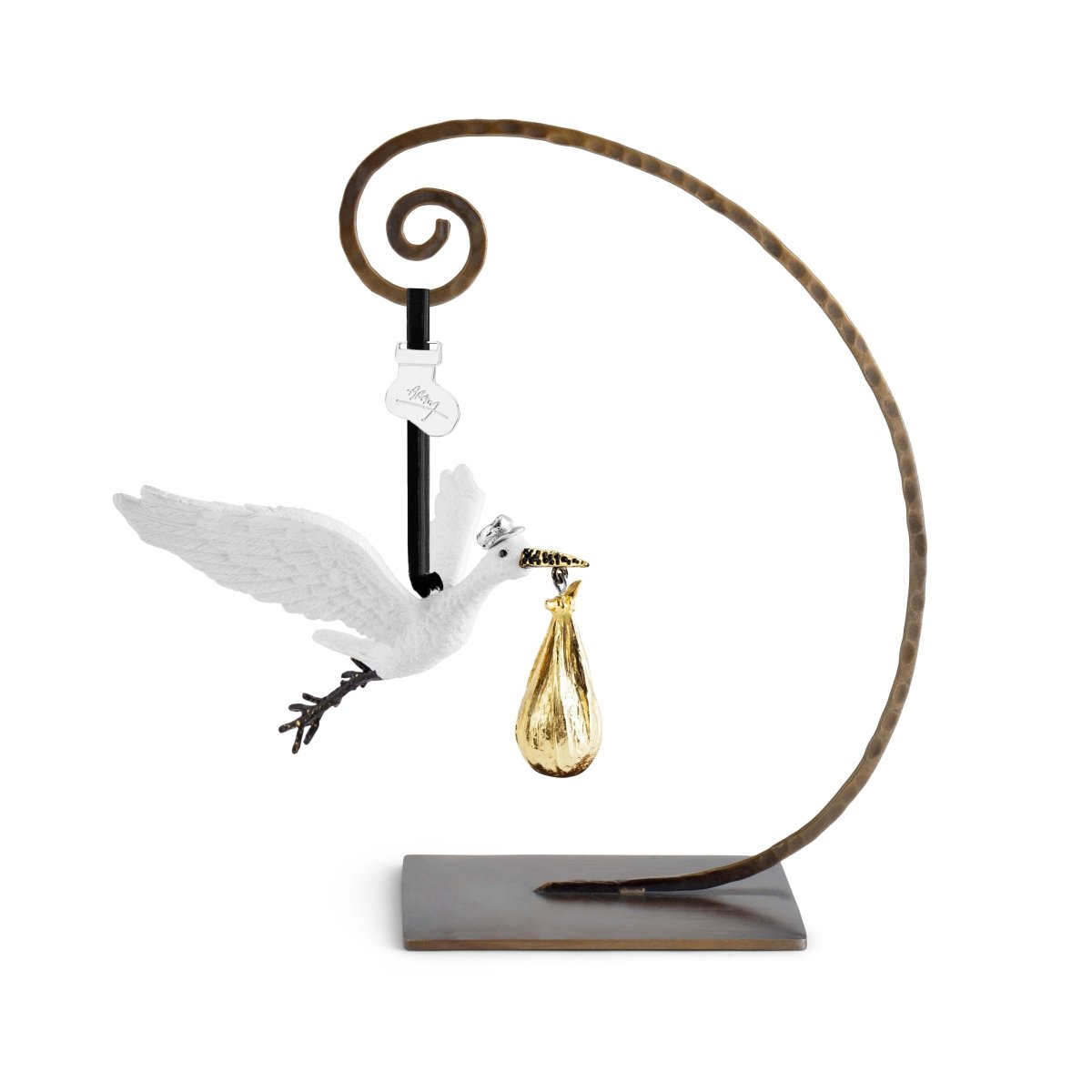 Michael Aram Stork Ornament - Discon