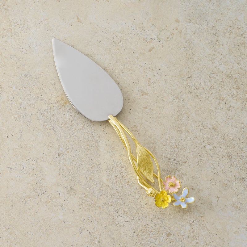 Michael Aram Wildflowers Cake Server