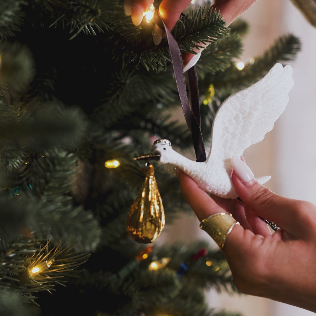 Michael Aram Stork Ornament 