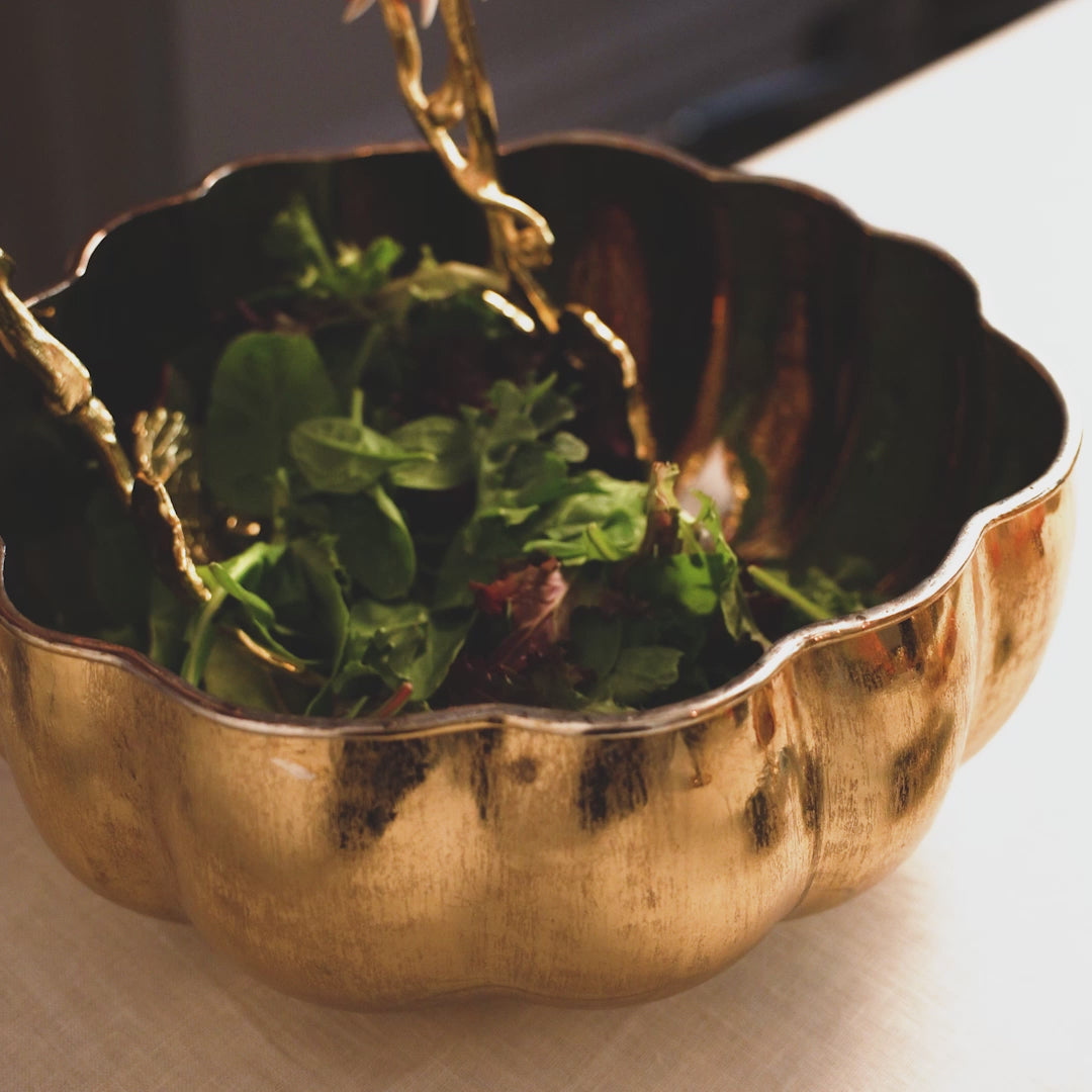 Michael Aram Pumpkin Salad Bowl