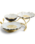 Michael Aram Anemone 3-Tier Dish