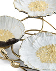 Michael Aram Anemone 3-Tier Dish