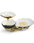 Michael Aram Anemone 3-Tier Dish