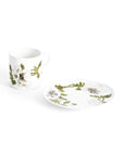 Michael Aram Anemone Painted Demitasse Set of 4