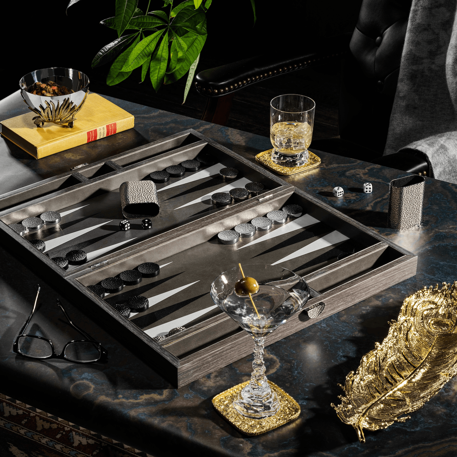 Michael Aram Backgammon Set