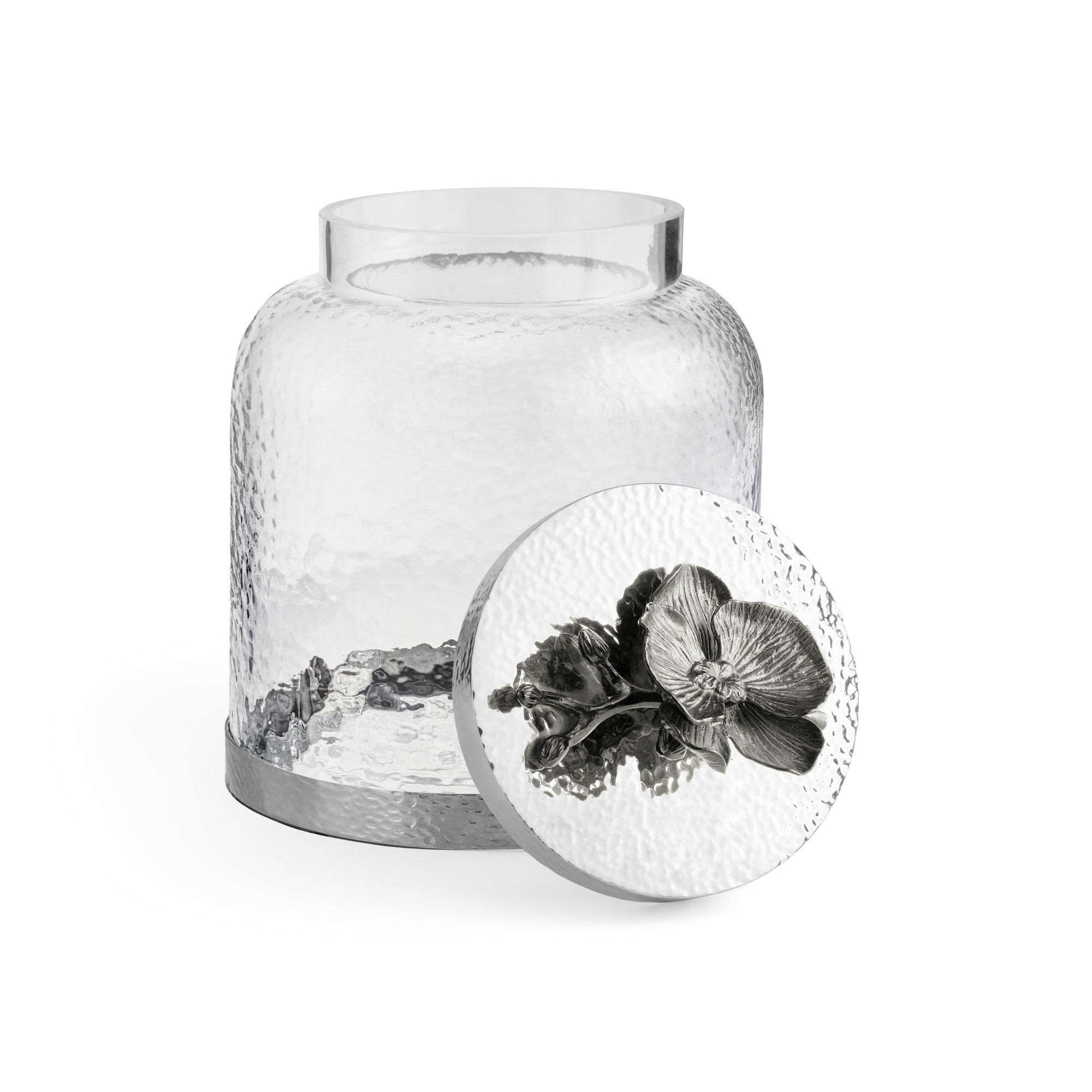 Michael Aram Black Orchid Cookie Jar