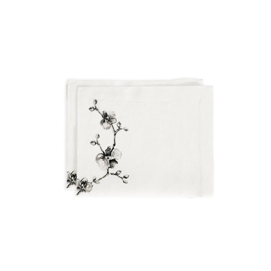 Michael Aram Black Orchid Fingertip Towel Stand