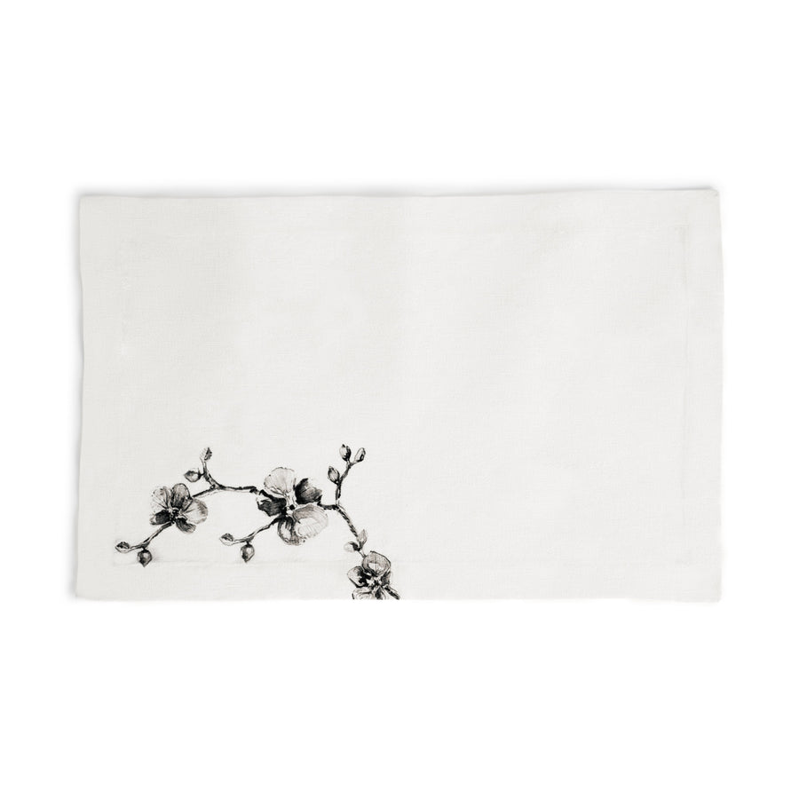 Michael Aram Black Orchid Fingertip Towel Stand