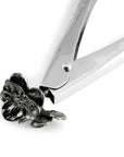 Michael Aram Black Orchid Lock Spring Tongs