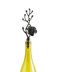 Michael Aram Black Orchid Wine Stopper