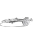 Michael Aram Botanical Leaf Bangle Bracelet with Diamonds