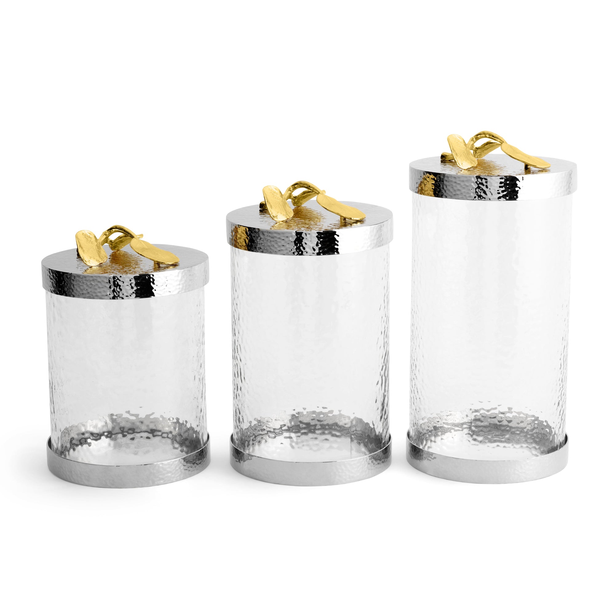 Michael Aram Botanical Leaf Gold Canister