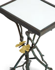Michael Aram Butterfly Ginkgo Accent Table