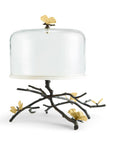 Michael Aram Butterfly Ginkgo Cake Stand w/ Dome