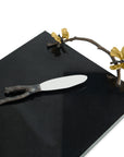 Michael Aram Butterfly Ginkgo Cheese Board w/ Knife