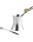 Michael Aram Butterfly Ginkgo Coffee Pot w/ Spoon