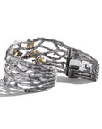 Michael Aram Butterfly Ginkgo Cuff Bracelet with Diamonds