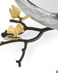 Michael Aram Butterfly Ginkgo Footed Centerpiece Bowl