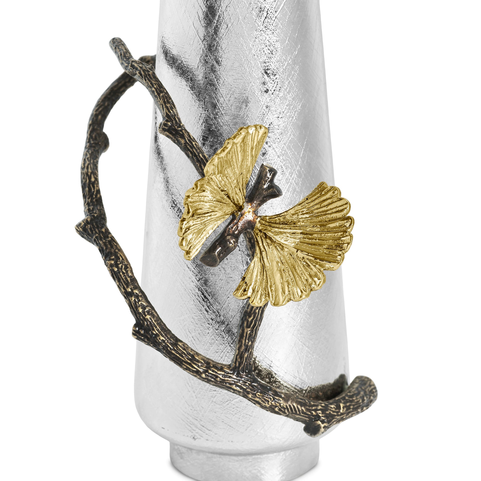Michael Aram Butterfly Ginkgo Gold Candleholders