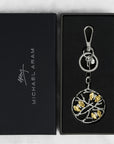 Michael Aram Butterfly Ginkgo Keychain